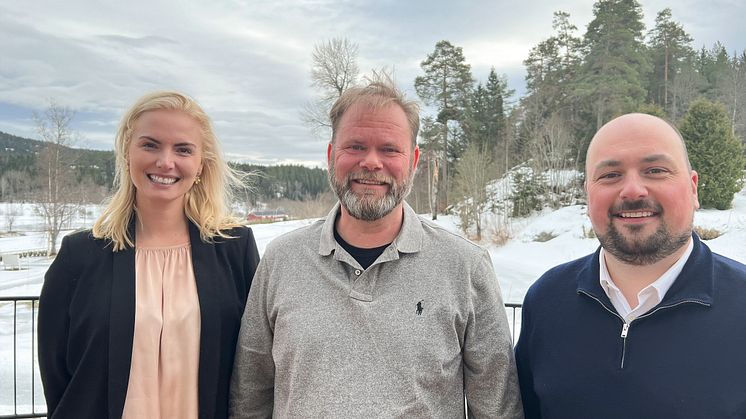 Sandra Ness, Bent Martini og Lasse A. Vangstein (Foto: Havila Kystruten)