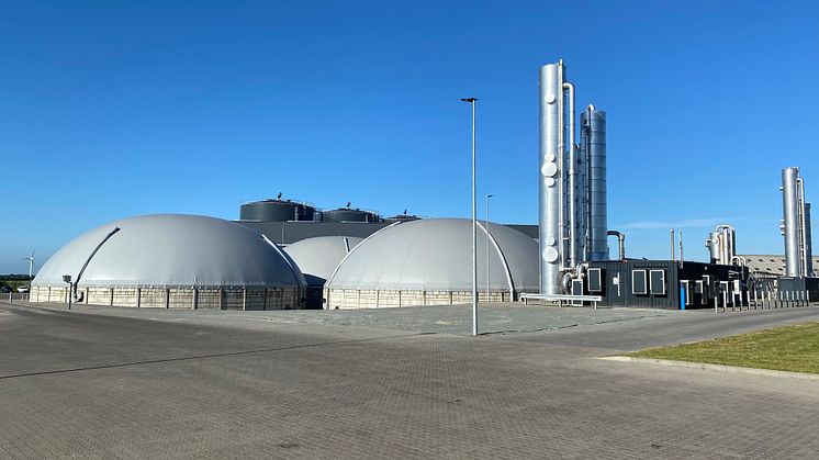 Linkogas biogasanlæg