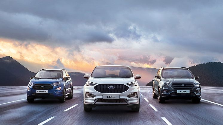 Ford med rekordhøyt SUV-salg i Europa