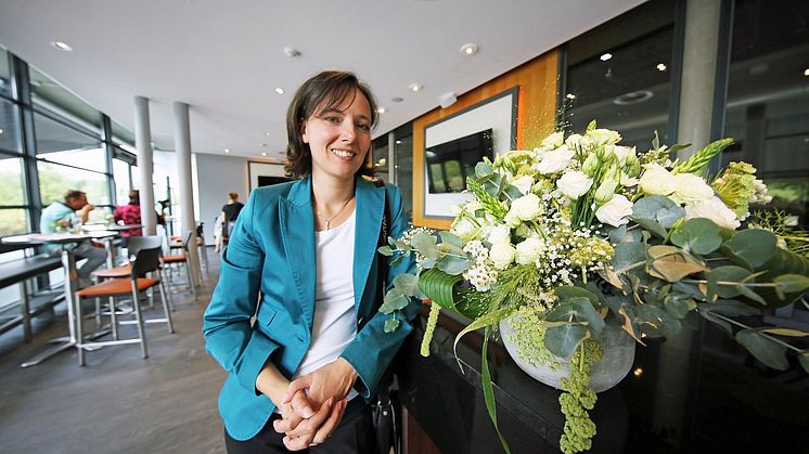 Innenarchitektin der neuen Sportsbar, Jacqueline Fox
