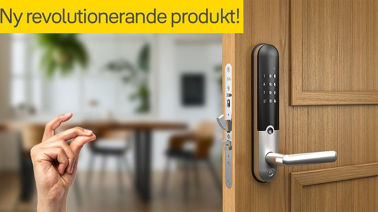 Yale lanserar Yale Doorman Snap – låset som du låser upp genom att knäppa med fingrarna.