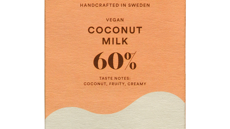 Ny vegansk kokosmjölk-choklad