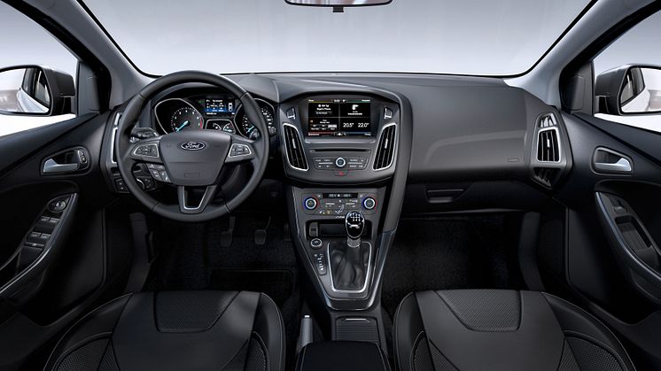 Uuden Ford Focuksen sisätilat