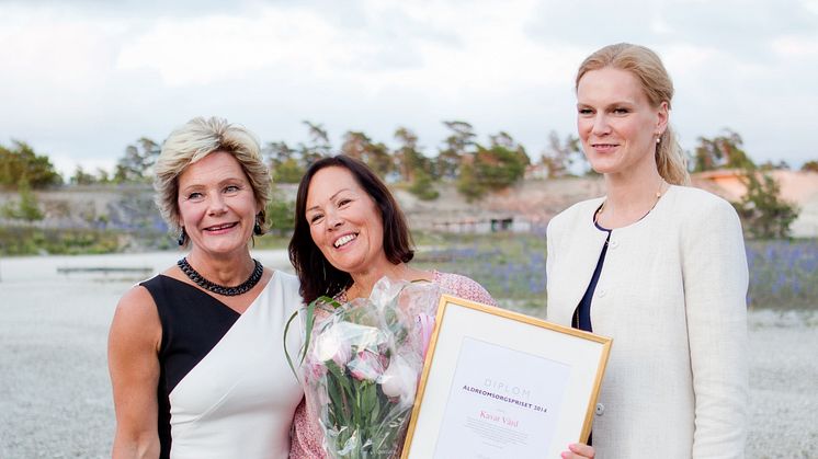 Prisutdelning Äldreomsorgspriset 2014