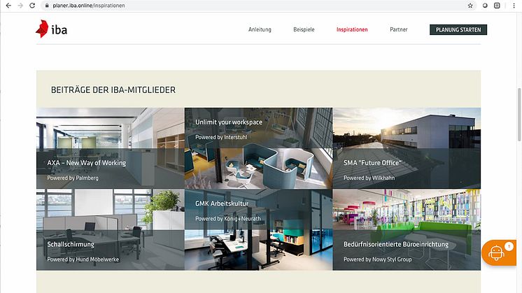 OfficePlaner: Inspirationsbeitraege