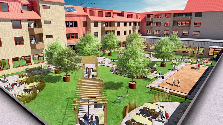 Riksbyggen och Nässjö kommun skapar Nässjös första trygghetsboende