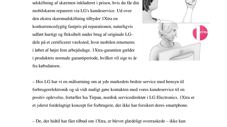 LG LANCERER 1XTRA – HURTIG REPARATION AF REVNEDE MOBILSKÆRME MED ÉN SKÆRMUDSKIFTNING INKLUDERET I PRISEN