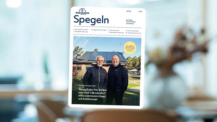 Nytt nummer av vår kundtidning Spegeln