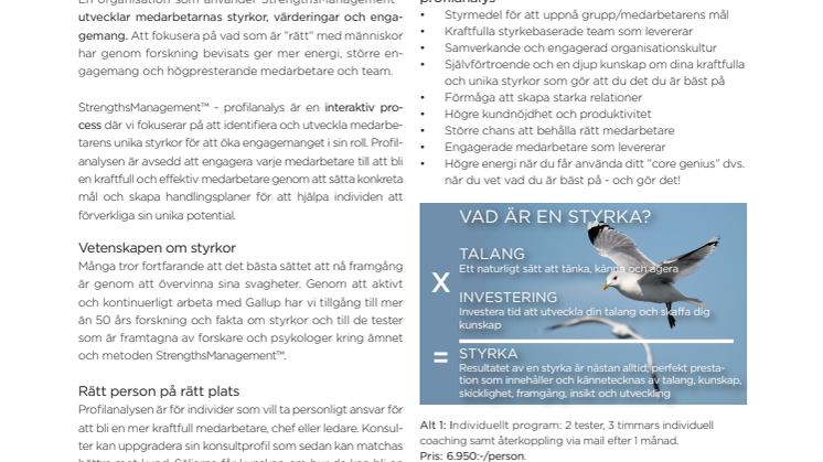 StrengthsManagement