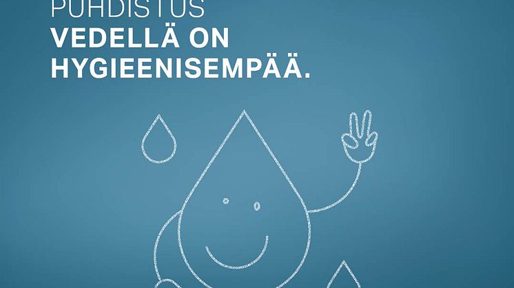 Vedellä peseytyminen