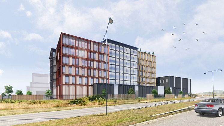 3. Vy från sydväst