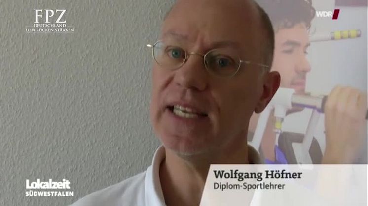 WDR Lokalzeit Südwestfalen - Beitrag anlässlich des Tags der Rückengesundheit