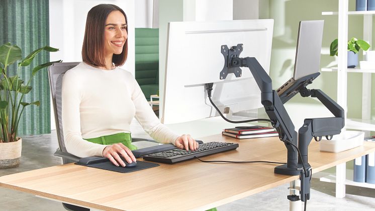 Leitz Nya Innovation – Platsbesparande monitorarmar  
