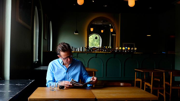 David Urwitz nya singel andas både The Killers och Tom Petty. Fotot från legendarisk plats i Göteborg.