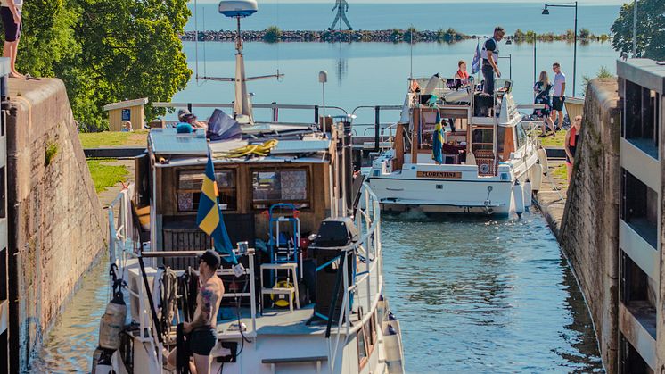 Göta kanal öppnar säsongen den 7 maj