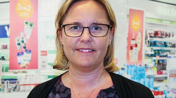 Frida Hemmingsson, Miljö- och hållberhetschef på Kronans Apotek.