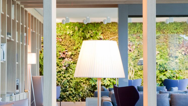 Quality Hotel Expo - blomstervegg