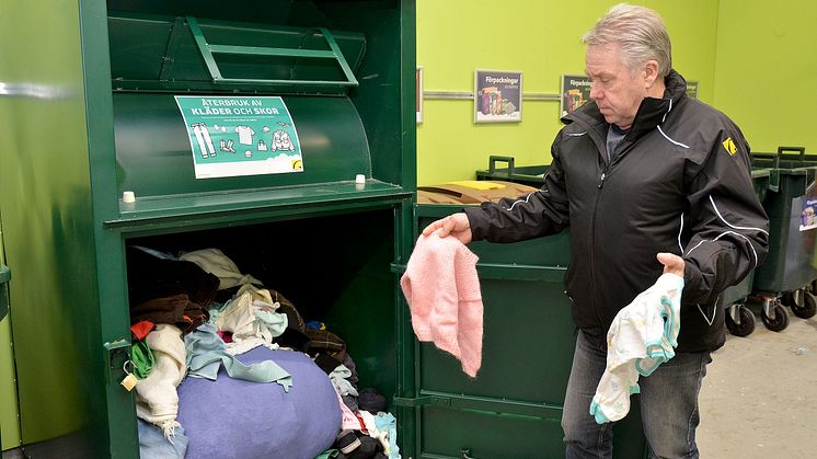 Gavlegårdarnas hyresgäster i Andersberg gör goda gärningar genom att återvinna 