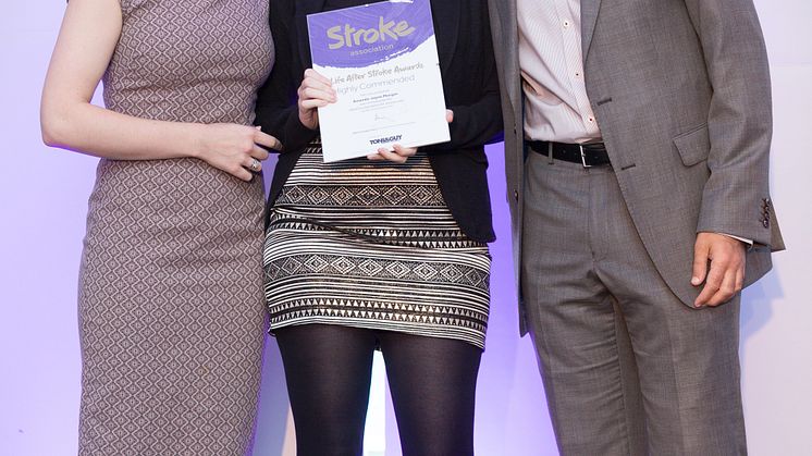 ​Warrington stroke survivor receives regional recognition