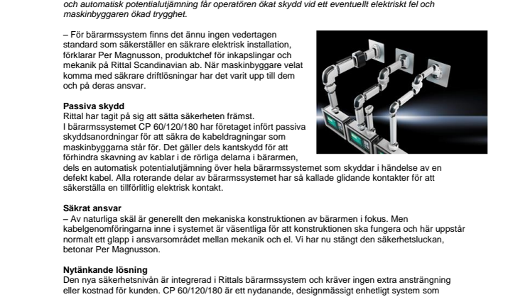 Automatisk potentialutjämning höjer säkerhetsnivån