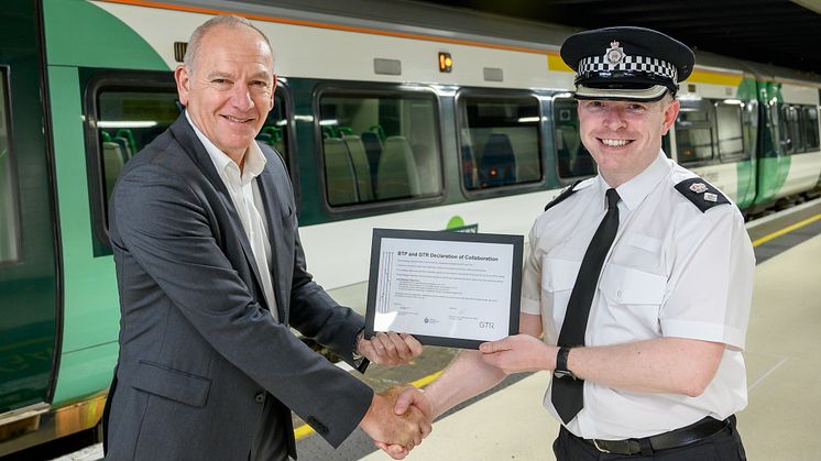 GTR continues to work closely with the BTP to crack down on crime across its rail network. More images below.