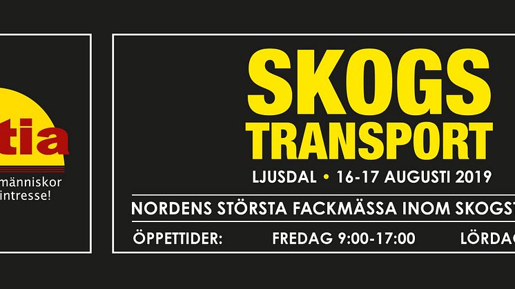 Arom-dekor Kemi ställer ut på SkogsTransport i Ljusdal!
