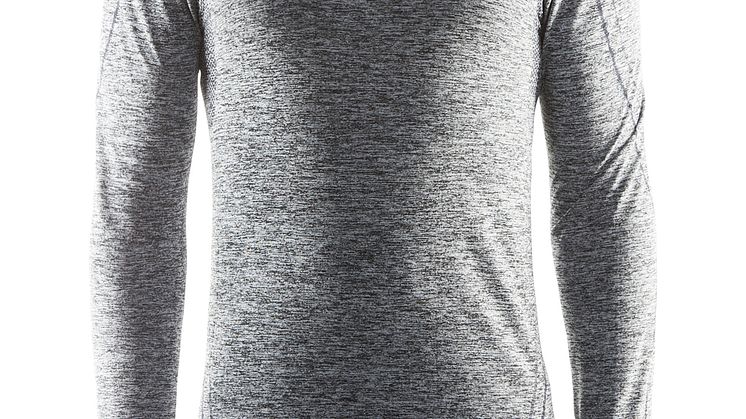 Active Comfort round neck long sleeve för herr i färgen black (ca pris 350 kr)