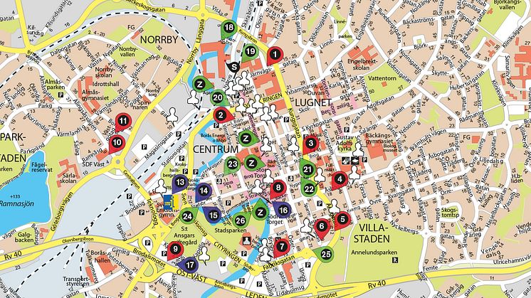 Here´s the map to the experience - No Limit Street Art