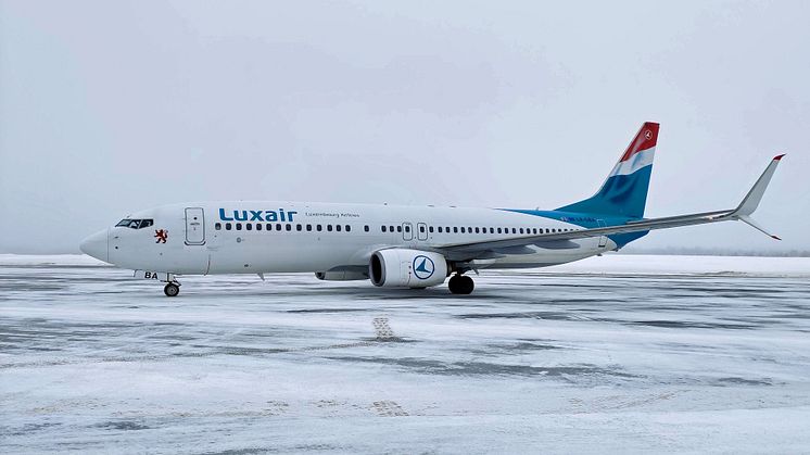 Luxair på Scandinavian Mountains Airport