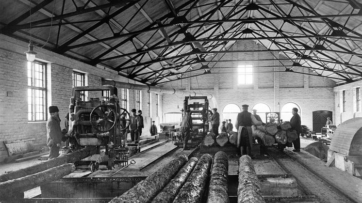 NK verkstad 1929 sågverk Sörmlands museum