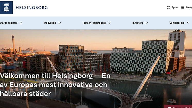 Den nya sajten, Business Helsingborg, ska underlätta för beslutsfattare och investerare att se fördelar och möjligheter med Helsingborg.