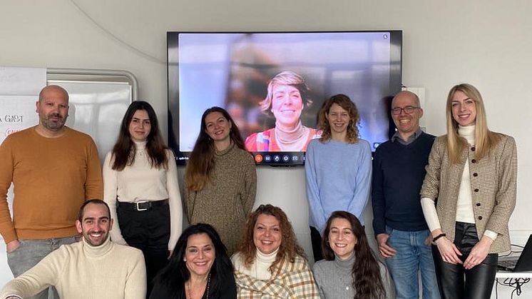 Das Projektteam von "Sustain" bei einem Treffen an der Universität Vechta im März 2023