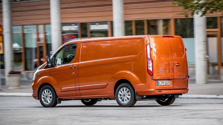 Ford Transit Custom ladbar hybrid 2019
