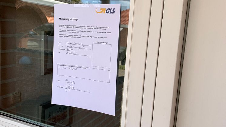 GLS oplever stor vækst i leveringer til private