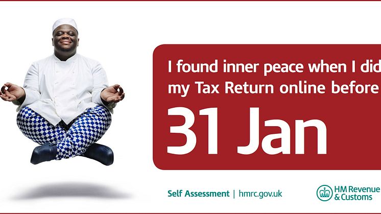 Resolve to find ‘inner peace’ this January – file your tax return now