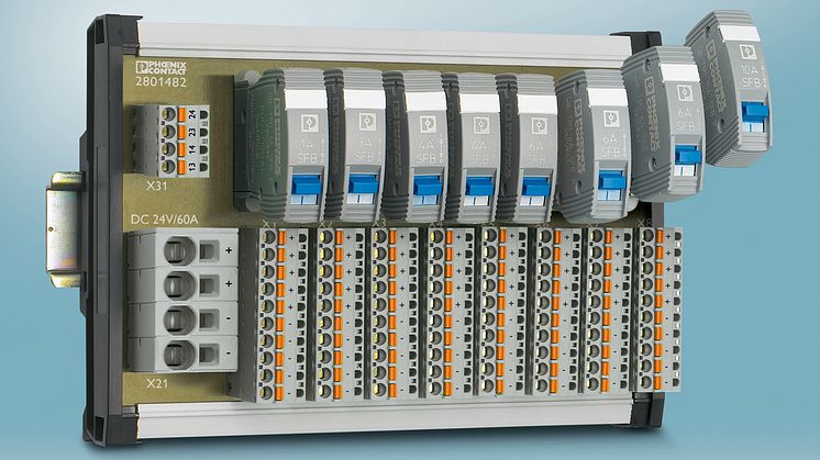 Circuit breaker boards speed up installation