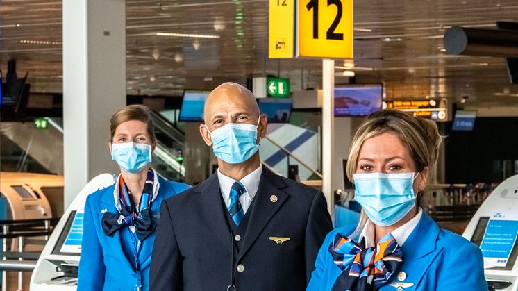 Gate agents at Amsterdam Schiphol Airport