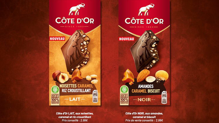Côte d'Or dévoile une nouvelle gamme ultra-gourmande