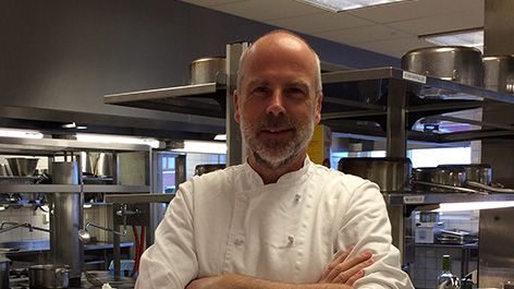 Anders Eldö, Yrkeslärare på Stockholms Hotell- och Restaurangskola.