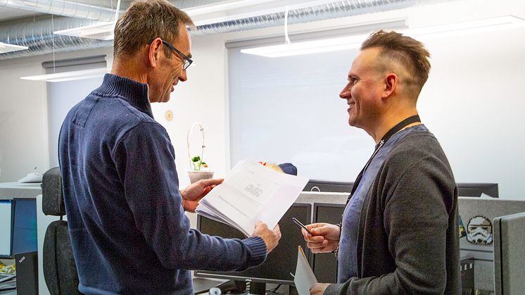 Steinar Nilsen og Kåre Vegar Sund