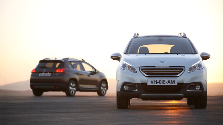 Peugeot 2008 nu hos svenska Peugeot-återförsäljare