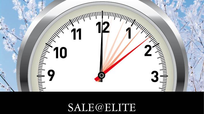 Sale@Elite – 50% rabatt under en dag