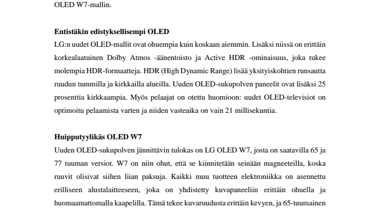 LG CES 2017 OLED Line-up FIN FINAL