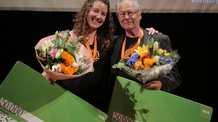 BeeScanning kammade hem två priser i Venture Cup Östs regionfinal. Foto: Victor Ackerheim