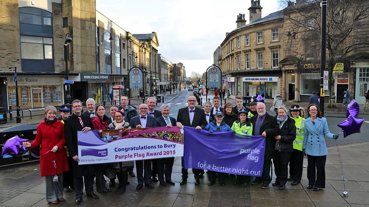 Flying the Purple Flag for Bury