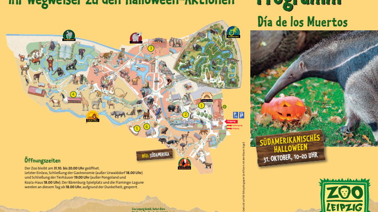 Programm: Halloween im Zoo
