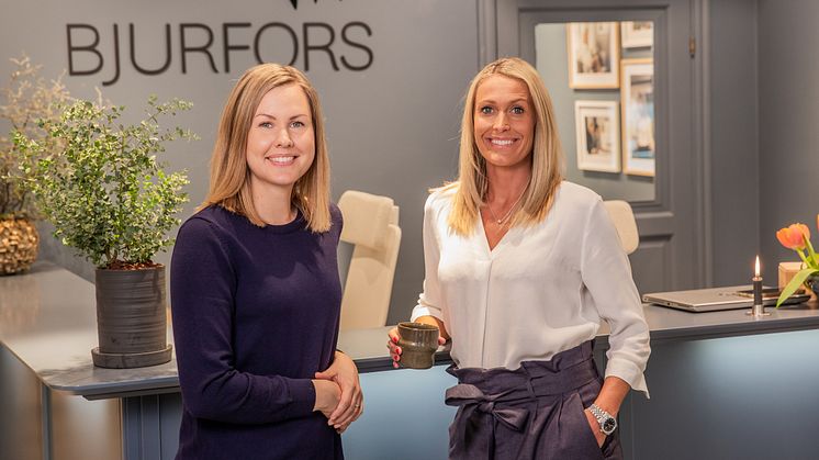 Charlotta Svensson och Carina Berg ska driva Alingsåskontoret.