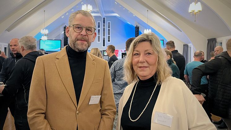 Leverantörsträff - Mikael och Yvette