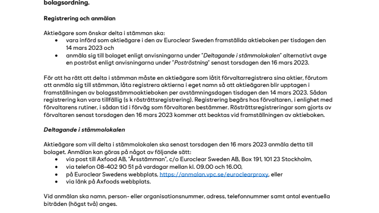 Pressmeddelande Kallelse till Axfoods årsstämma 2023.pdf