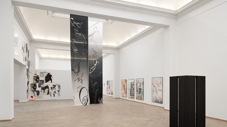 Afgang 2021, installationsview, Kunsthal Charlottenborg